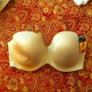 Lilyette strapless underwire bra 36DD